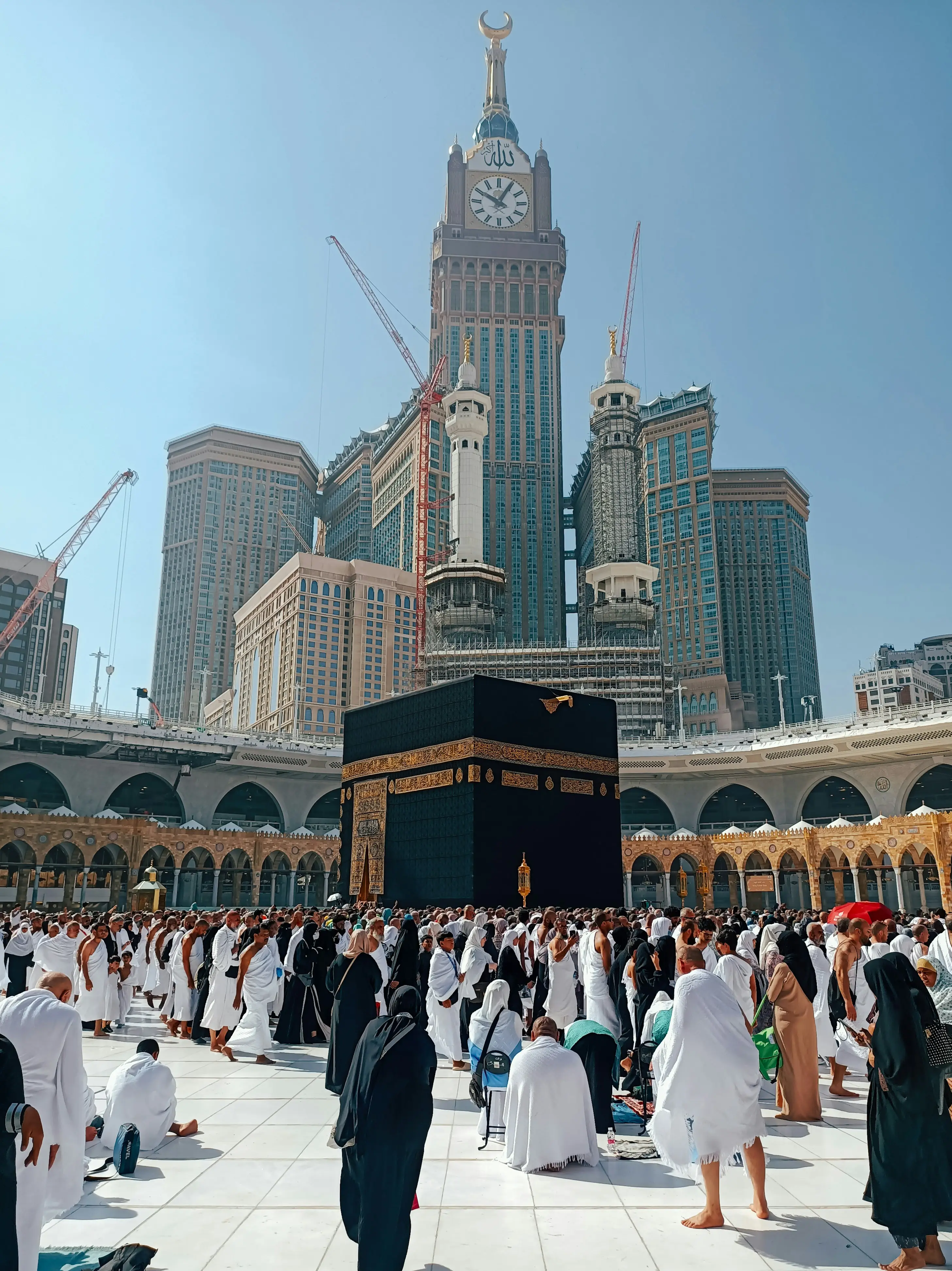 Illustration d'un voyage de pèlerinage Hajj et Omra